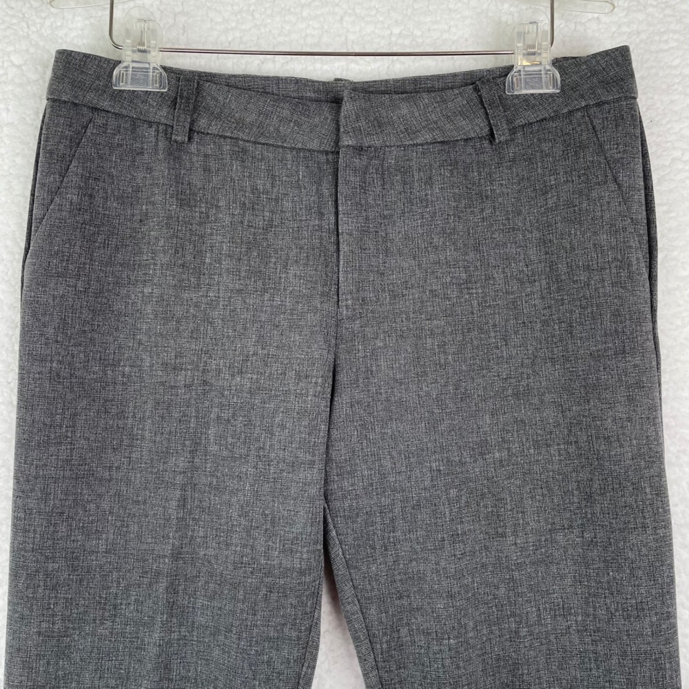 KUT from the Kloth Womens Size 10P Gray Straight Leg Dress Pants Career Slacks‎